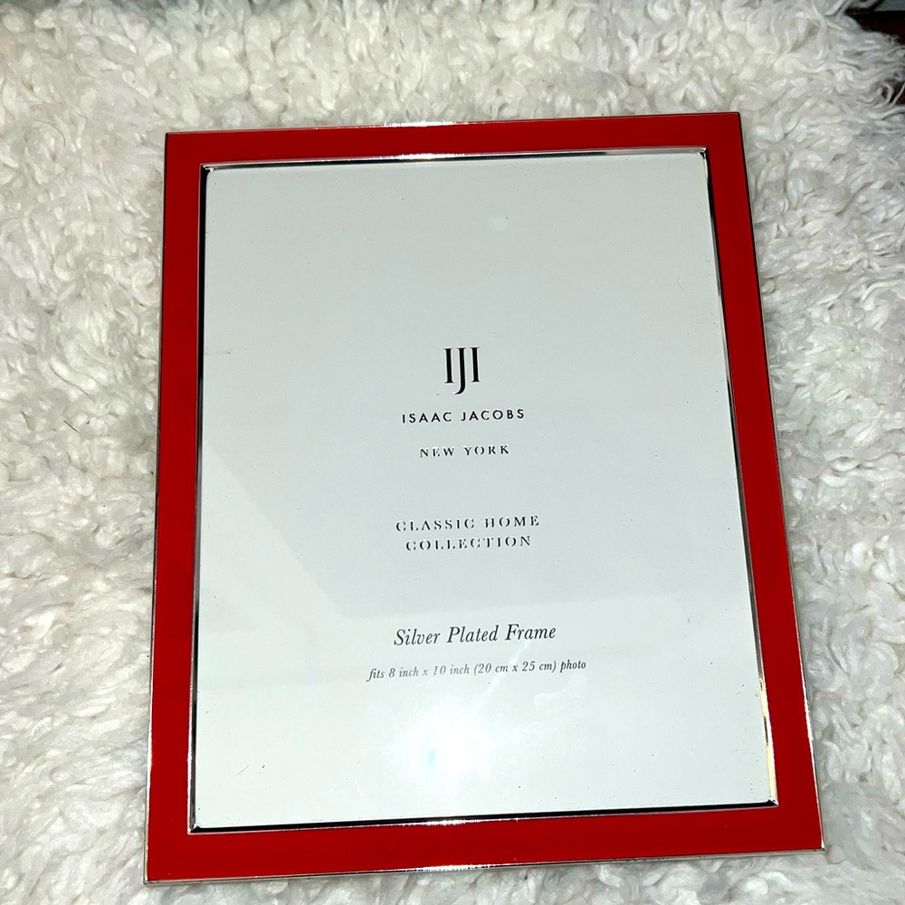 Red & Silver Picture Frame